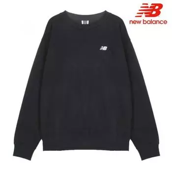 New Balance Half Club Small Logo Sweatshirt Semi Overfit Nbncfcog01 19 Sweatshirt 095
