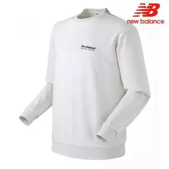 New Balance Half Club Sweatshirt Nbnca32043 Lg Daisy Pack Back Long Sleeve 100