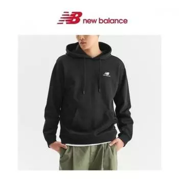 New Balance Half Club Uni Essential Hoodie Nbn0d31013 19 Black/90