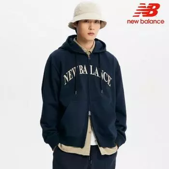New Balance Half Club Uni Hooded Zip Полуоверсал Nbmde11113 59 095