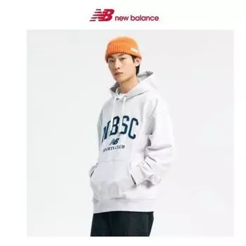 New Balance Half Club Uni Nbsc Hoodie Nbn0d41813 16 (16)Light Gray/90(S)