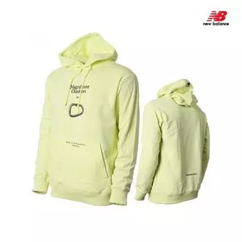 New Balance Half Club Uni Outdoor Pack Hoodie Nbn0a32023 31 Light Yellow NBN0A3202331 light yellow/90