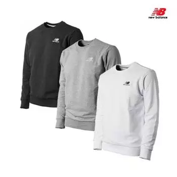 New Balance Half Club Uni Small Logo Sweatshirt Nbnccb1013 Unisex Sweatshirt NBNCCB101315 grey/110