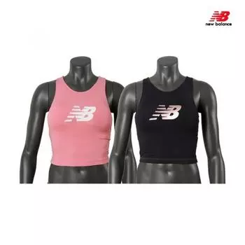 NeW Balance Half Club W Big Logo Crop Top nbn984W372 2 Type 1 NBN984W37225 pink/85