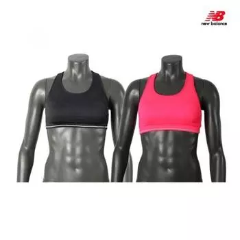 NeW Balance Half Club W SeamleSS Bra Top Nbng526102 Women S Crop Top NBNG52610225 pink/85