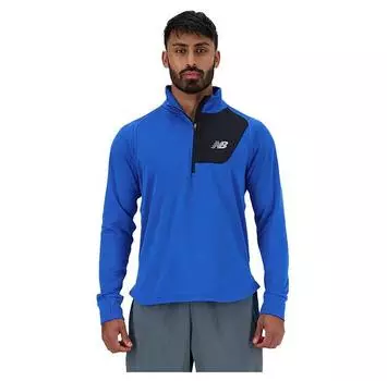 New Balance Heat Grid half zip свитшот S