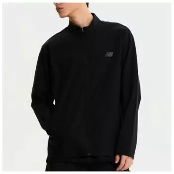 New Balance Jacket Nqj Nbmde22433 19 Uni Tricot Stand Neck Zip Up Stand Black series/100