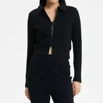 NeW Balance Jacket W Ribbed tWo Way Zip Up nbmdd4W832 19 85(S)