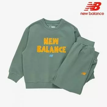 New Balance Kids 2pcs Logo Set Up Nk9yfb104u 40 Training 110/size