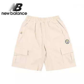 New Balance Kids Daimaru Out Pocket Shorts Ivory 130