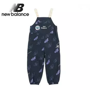 New Balance Kids Front Panel Point Overall Navy 100