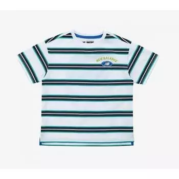 New Balance Kids Holiday STripe T shirT B1 Nk9ef2301u 10 80 1.NK9EF2301U 10 100
