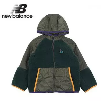 New Balance Kids Layer One Outdoor Training Set Top Khaki 140