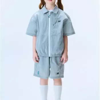 New Balance Kids Short Sleeve Full Zip Up setUp B1 Nk9yf2111u 16 19 NK9YF2111U 16/120