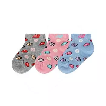 New Balance Kids Sport Socks Nb 3 Pack Socks JASL2661AS3OSZ1319CM