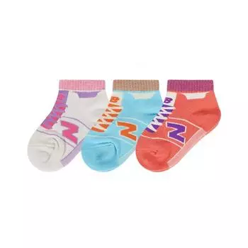 New Balance Kids Sport Socks Nb 3 Pack Socks JASL2661AS1OSZ1319CM