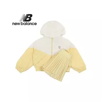 New Balance Kids Tree Girls Ветровка Юбка Комплект Nk9kc3301g 30 Желтый 100