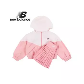 New Balance Kids Tree Girls Ветровка Юбка Комплект Nk9kc3301g 25 Розовый 100