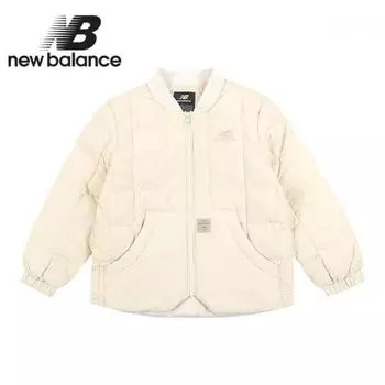 New Balance Kids Ультралегкий стеганый утиный пух цвета слоновой кости 130