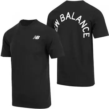 New Balance Классическая арочная футболка MT11985BK/S