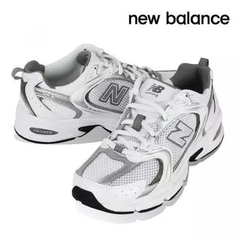 New Balance Кроссовки Club Unisex 530 Кроссовки White Silver Mr530ad MR530AD/275mm(US9.5)