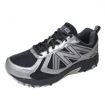 New Balance Кроссовки для бега Nb New Balance 410 V5 серо-серебристые Mt410gs5 MT410GS5:240mm(US6)