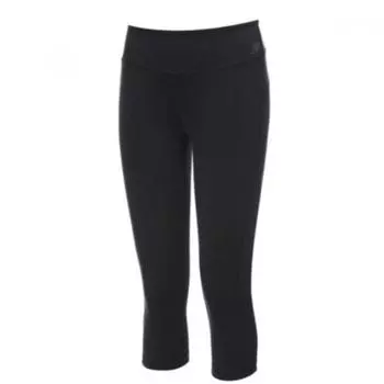 New Balance Леггинсы Ws Gym 3 4 черные 70