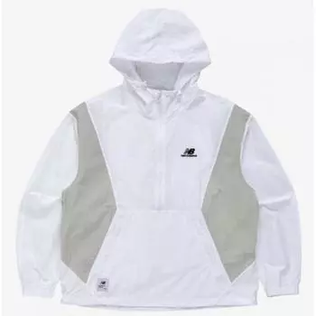 New Balance Легкая толстовка с капюшоном Colorblock Anorak с застежкой-молнией на половину длины Nbnadb2423 10 1.NBNADB2423 10/95