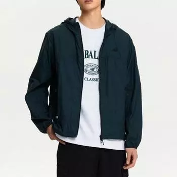New Balance Легкая ветровка Club Uni с маленьким логотипом Nbnae21013 Bs green/95