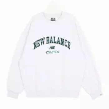 New Balance Long Sleeve Tee EqS Nbncfco133 16 Uni Arched Graphic BruShed SweatShirt S 100