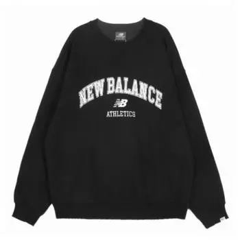 New Balance Long Sleeve Tee Rqk Nbncfco133 19 Uni Arched Graphic BruShed SweatShirt S Black series/100