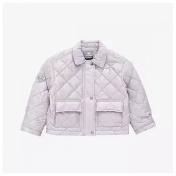 New Balance M Kids Jacket Pqc Nk9qf1803g 88 Nbgc Cropped Quilted Jacket Purple series/120
