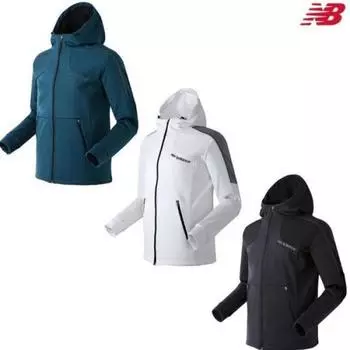 New Balance M Waffle Brushed Training Zip Up Jacket white (90)