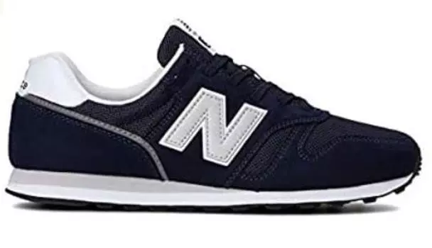 New Balance ML373 Navy Size D Sneakers, (ML373KN2D), (25.5cm)