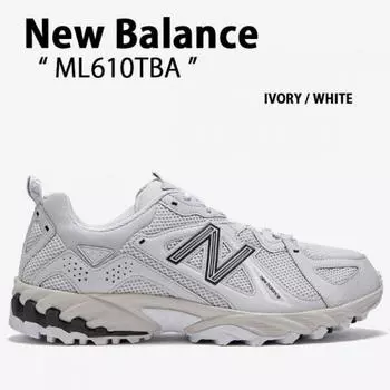 New Balance Ml610tba Ivory Unisex Trekking Shoes Light Hiking Boots 235