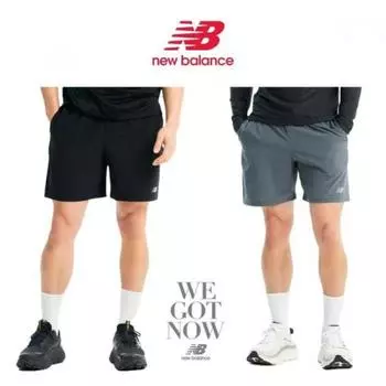 New Balance Ms41234 Мужские шорты для бега, часть 4.5 Nbnve2p051 Black/80 (M)