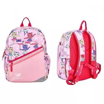 New Balance N Легкий рюкзак для учеников начальной школы Nk8aas105u 25 NK8AAS105U25 (pink)
