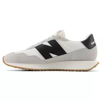 New Balance Nb 237 легкие простые удобные прочные низкие кроссовки для бега мужские белые MS237CI 37.5