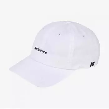New Balance Nb Bigon Washed Ball Cap white