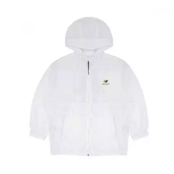 New Balance Nb Jacket Windbreaker White Nk9acb104u 10 NK9ACB104U10/No. 130