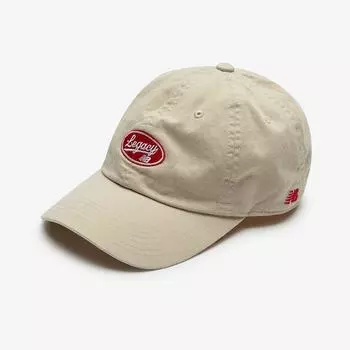 New Balance Nbgdfs1110 Small Logo Legacy Ball Cap Beige (35)BEIGE:FREE(999)