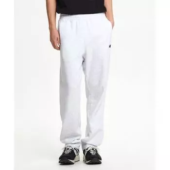 New Balance Nbmlf11213 Uni Essential прямые брюки светло-серые (16)L/GRAY/XS(070)