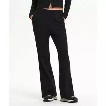 New Balance Nbmlf2w312 Women Soft Ribbed Wide Pants Black (19)BLACK/XS(065)