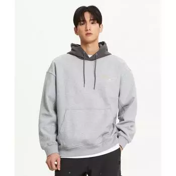 New Balance Nbn0e41903 Uni Flying Brushed Hoodie Grey (AC)M/GREY/S(090)