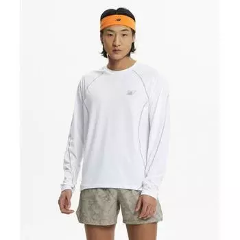 New Balance Nbndf25213 Uni Rc базовый слой с длинным рукавом белый (10)WHITE/M(095)