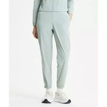NEW BALANCE NBNTE2W432 ЖЕНСКИЕ ESSENTIAL Легкие тренировочные брюки-джоггеры ЗЕЛЕНЫЕ