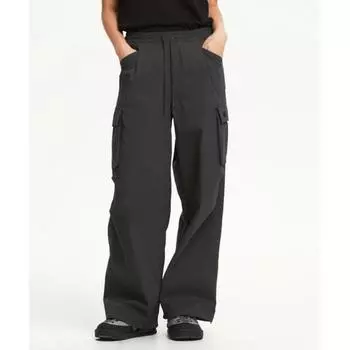 New Balance Nbnte4w912 Women Woven Wide Cargo Pants Charcoal 60CHARCOAL/XS065