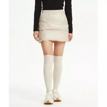 New Balance Nbnwe4w902 Women Active Flower Down Skirt Beige G9GBEIGE/S070