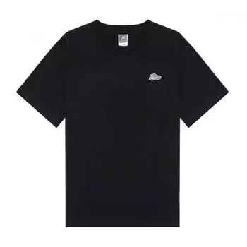 New Balance New Val AThleTic CoTTon ShorT Sleeve T shirT Black mT51966 Bk MT51966BK:XS (measurement90)