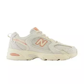 New Balance Нико и ... Кроссовки унисекс бежевого кораллового цвета из x 530 Кремовые MR530NS 37